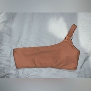 one shoulder bikini top
